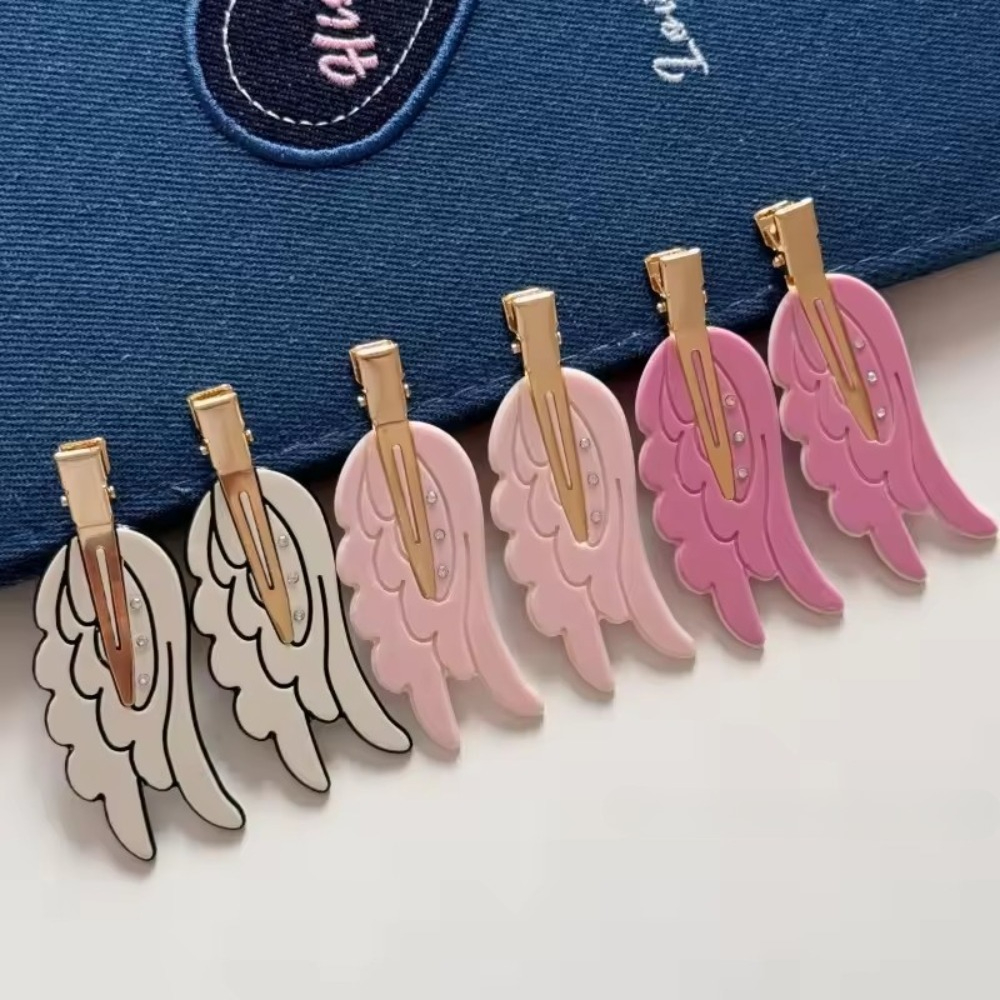 Women'S Vanity Accessories - Niedliche Flügel-Haarspange, lustige Haarnadel, spurlose Dopamin-Kosmetikspange,