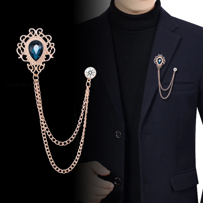 Women Accessories Jewelry - Neue Vintage Quaste Kette Strass Kristall