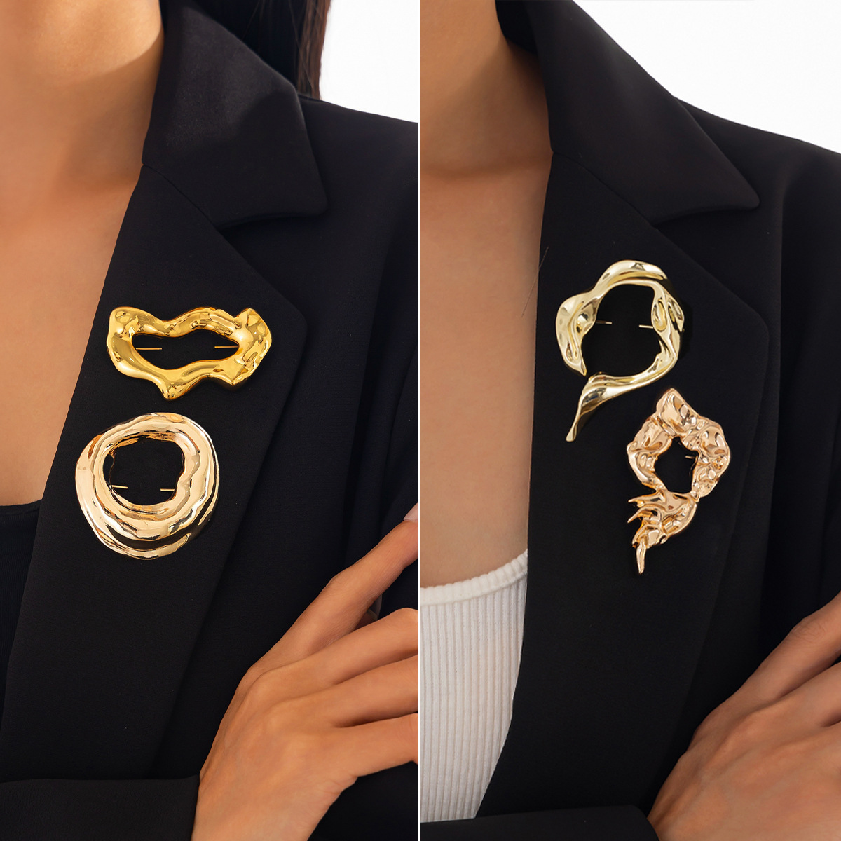 Women Accessories Jewelry - Neue Modische Unregelmäßige Broschen für Frauen