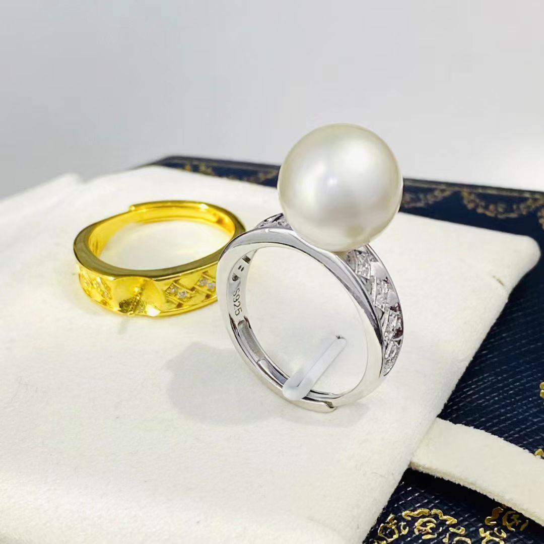 Ring Set Adjustable - Großhandel S925 Sterling Silber Einstellbare Ring