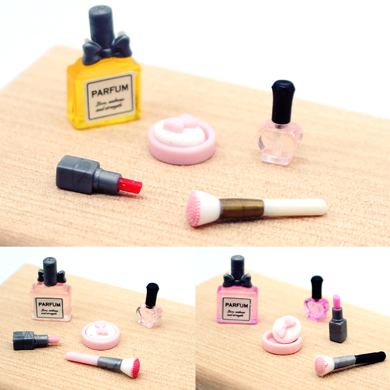 Women'S Vanity Accessories - 1 Set 1:12 Puppenhaus Miniatur Kosmetik