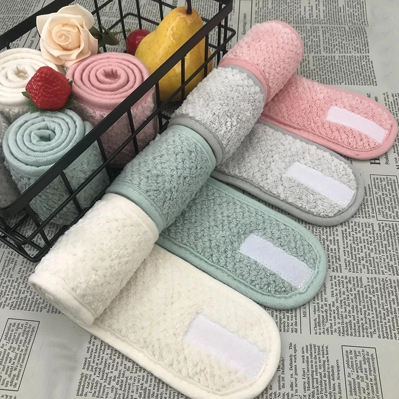 Women'S Vanity Accessories - vvocci Damen-Gesichtsreinigungs-Accessoires, Make-up-Kosmetik-Stirnband, Haarband, verstellbar, breit,