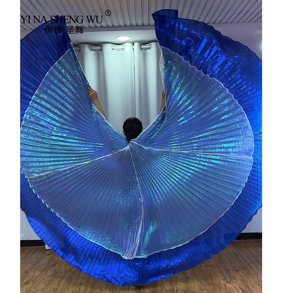 Women'S Egyptian Accessories - Öffnungstanz-Performance-Requisiten Tanz-Accessoires Ägyptische Flügel 360-Grad-Bauchtanz-Isis-Flügel