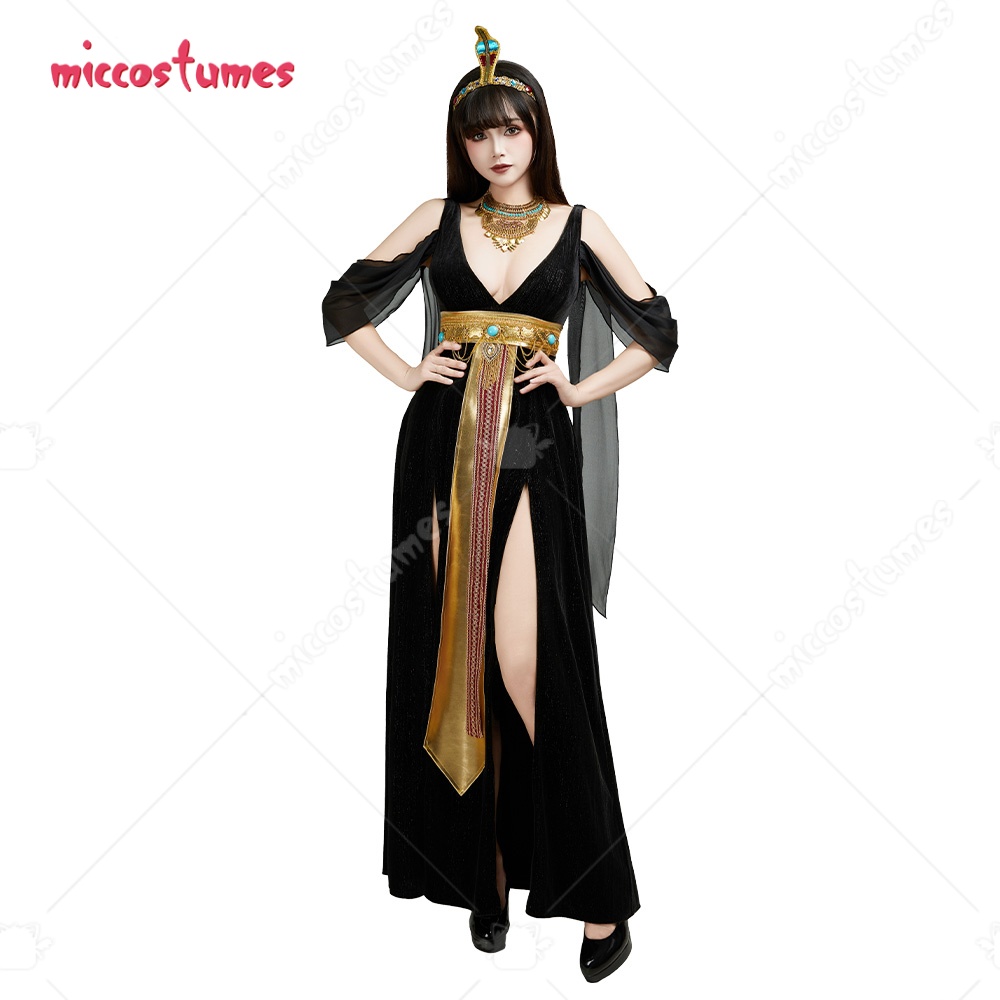 Women'S Egyptian Accessories - US Stock Miccostumes Ägyptisches Kostümset für