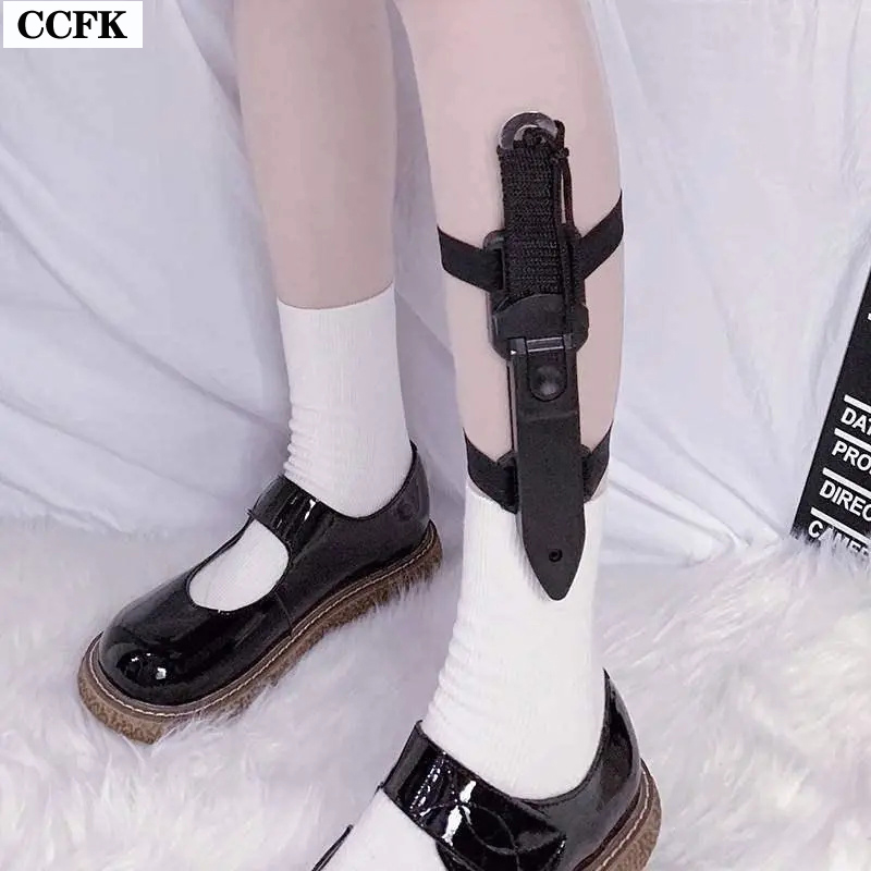 Women'S Emo Accessories - Goth Beinring Kawaii Messers chutz Harajuku