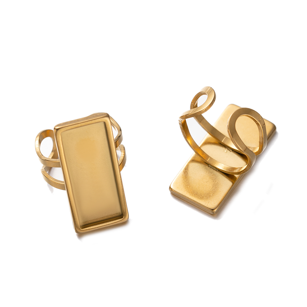 4 Stücke Edelstahl Golden Blan – Ring Set Adjustable Bewertung und Preis