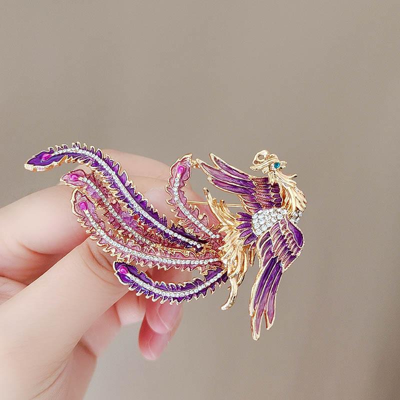 Unisex Emaille Tier Vogel Kate – Women'S Accessories Categories Bewertung und Preis