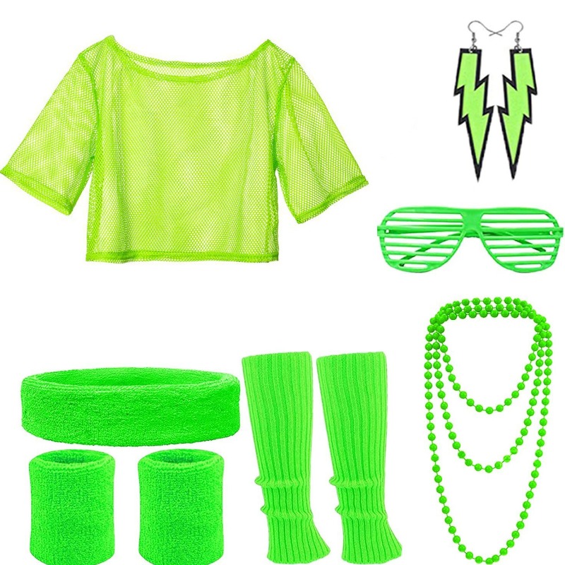 Mainstream Festival Kostüm 80e – Women'S Accessories In The 80S Bewertung und Preis