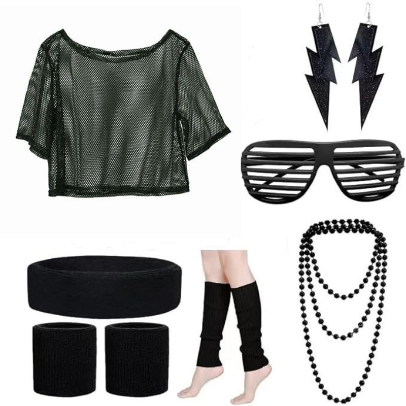 Mainstream Festival Kostüm 80e – Women'S Accessories In The 80S Bewertung und Preis
