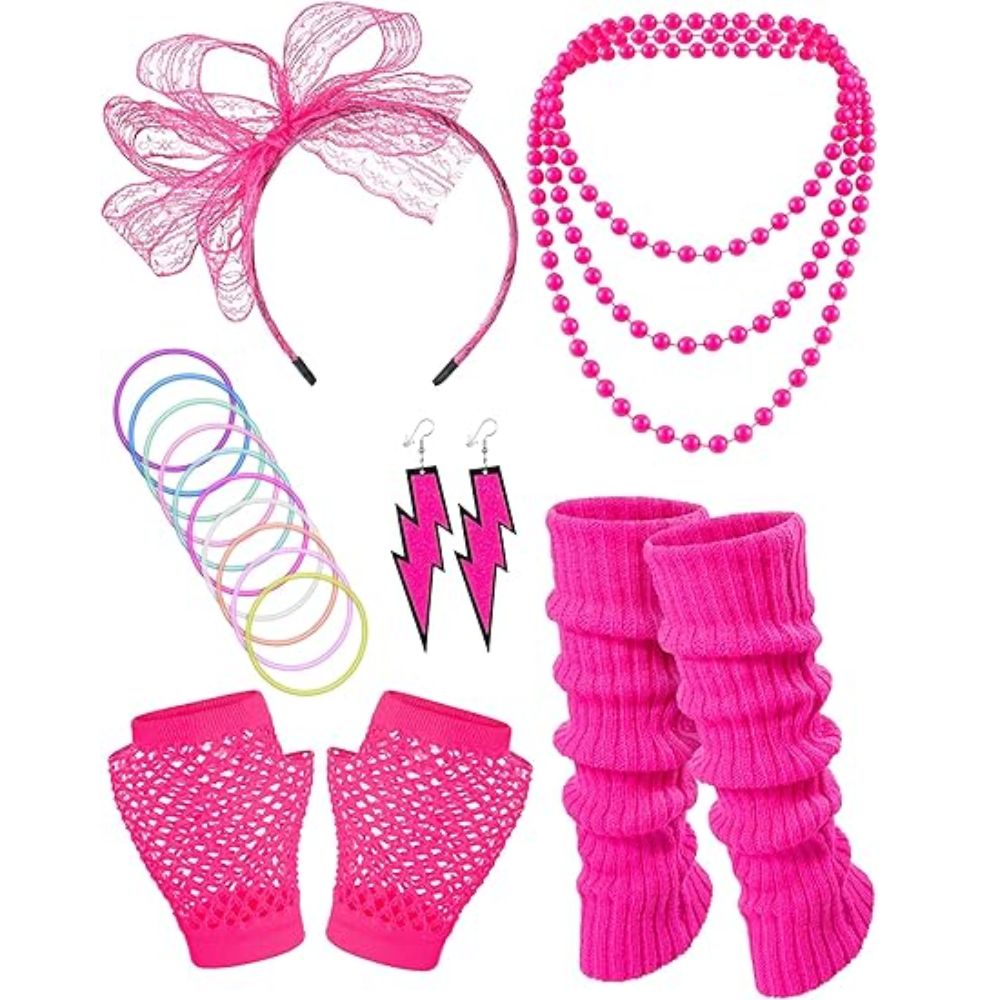 80er-Jahre-Kostüm-Accessoires  – Women Accessories Earrings Bewertung und Preis