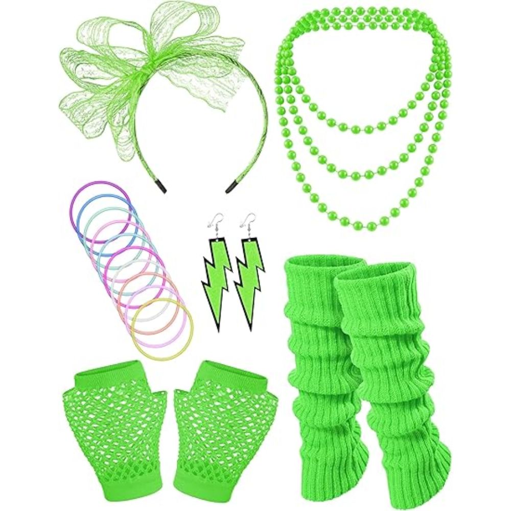 80er-Jahre-Kostüm-Accessoires  – Women Accessories Earrings Bewertung und Preis