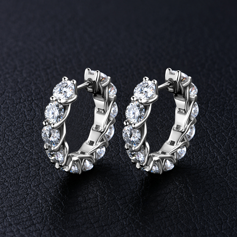 Luxuriöse 4mm Moissanit Eterni – Women'S Emo Accessories Bewertung und Preis