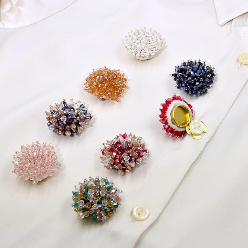 2 Stück elegante Knopfabdeckun – Women Accessories Jewelry Bewertung und Preis