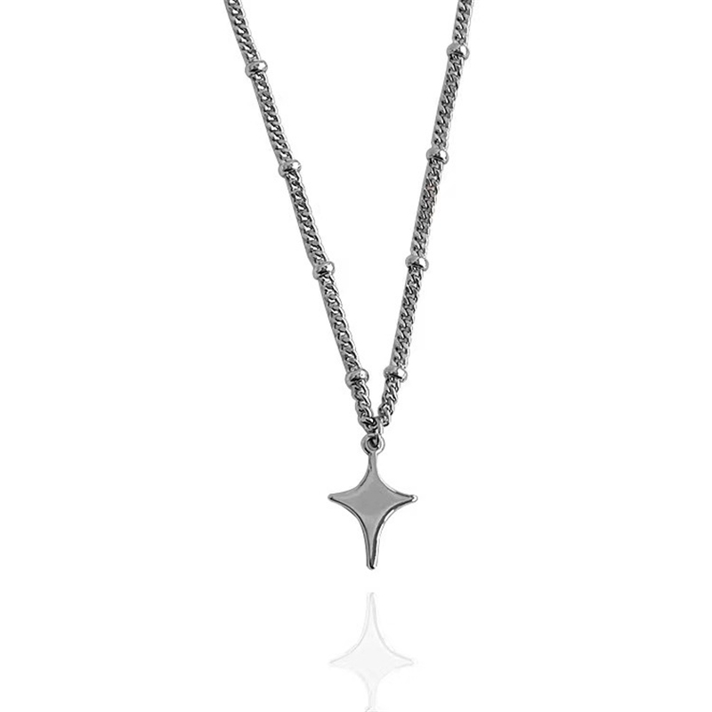 Kpop Goth Silber Farbe Stern A – Women'S Emo Accessories Bewertung und Preis