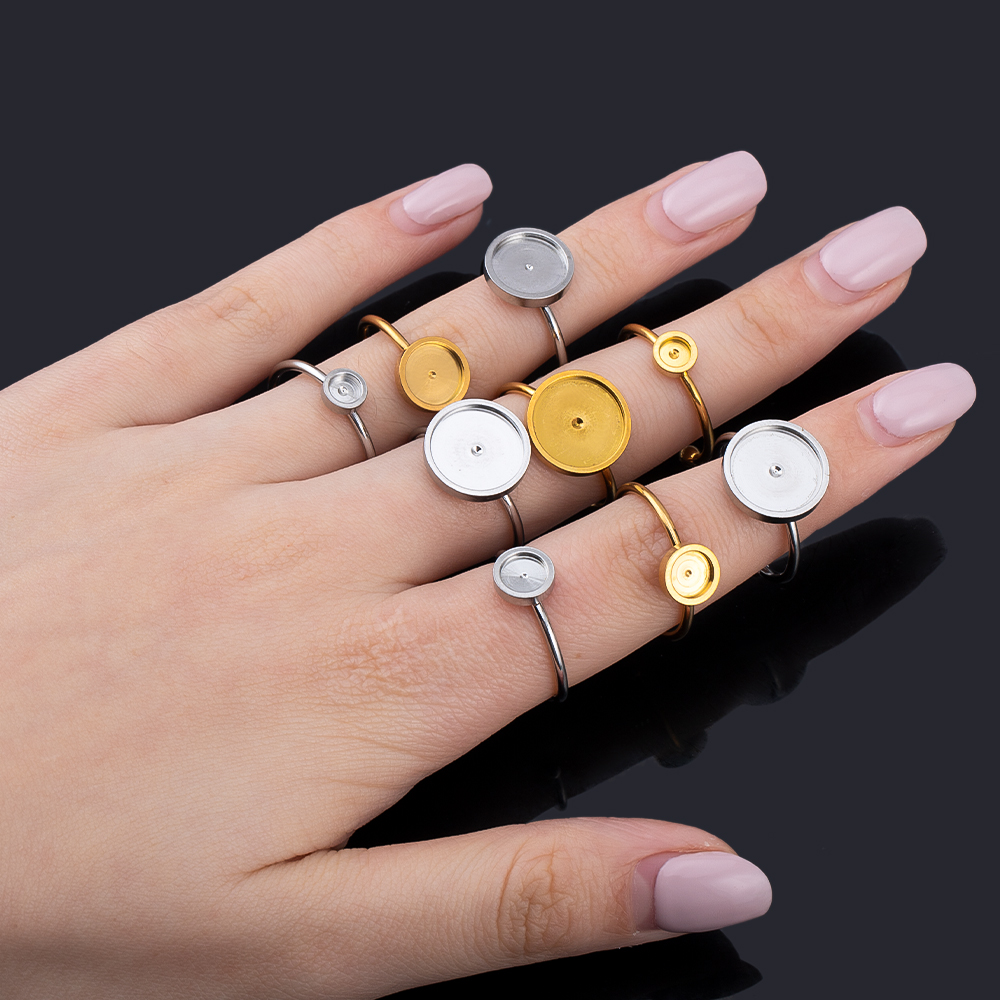 10 Stück verstellbare offene F – Ring Set Adjustable Bewertung und Preis