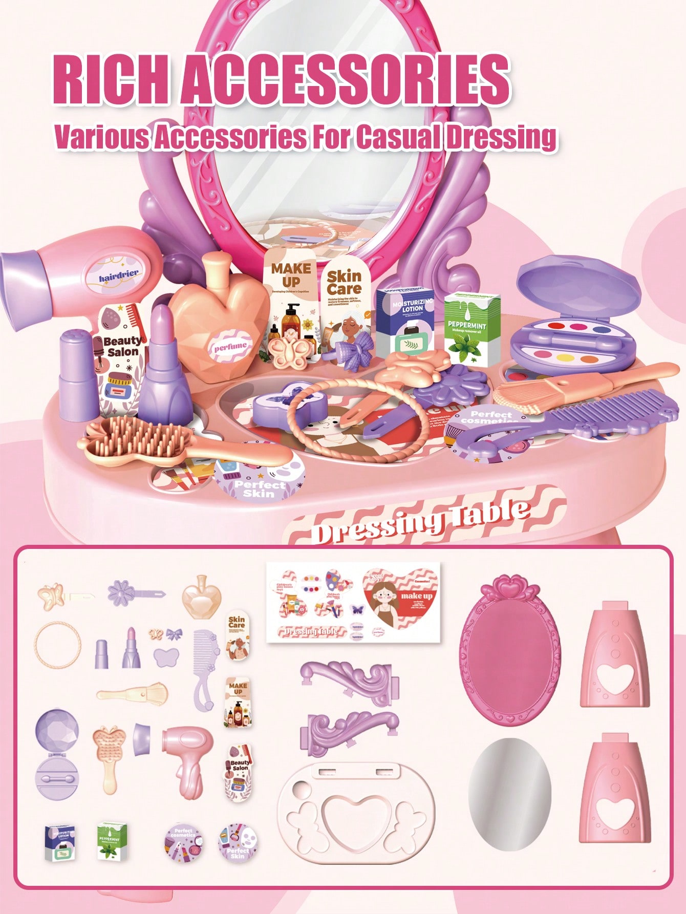 Kinder Prinzessinnen Schminkti – Women'S Vanity Accessories Bewertung und Preis