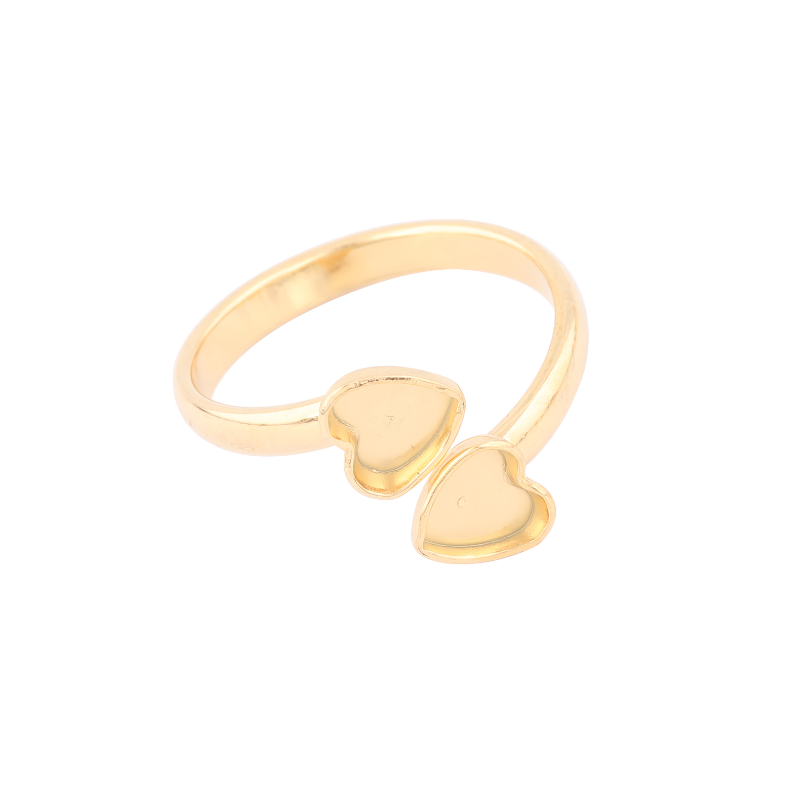 10 Stück Edelstahl vergoldet p – Ring Set Adjustable Bewertung und Preis