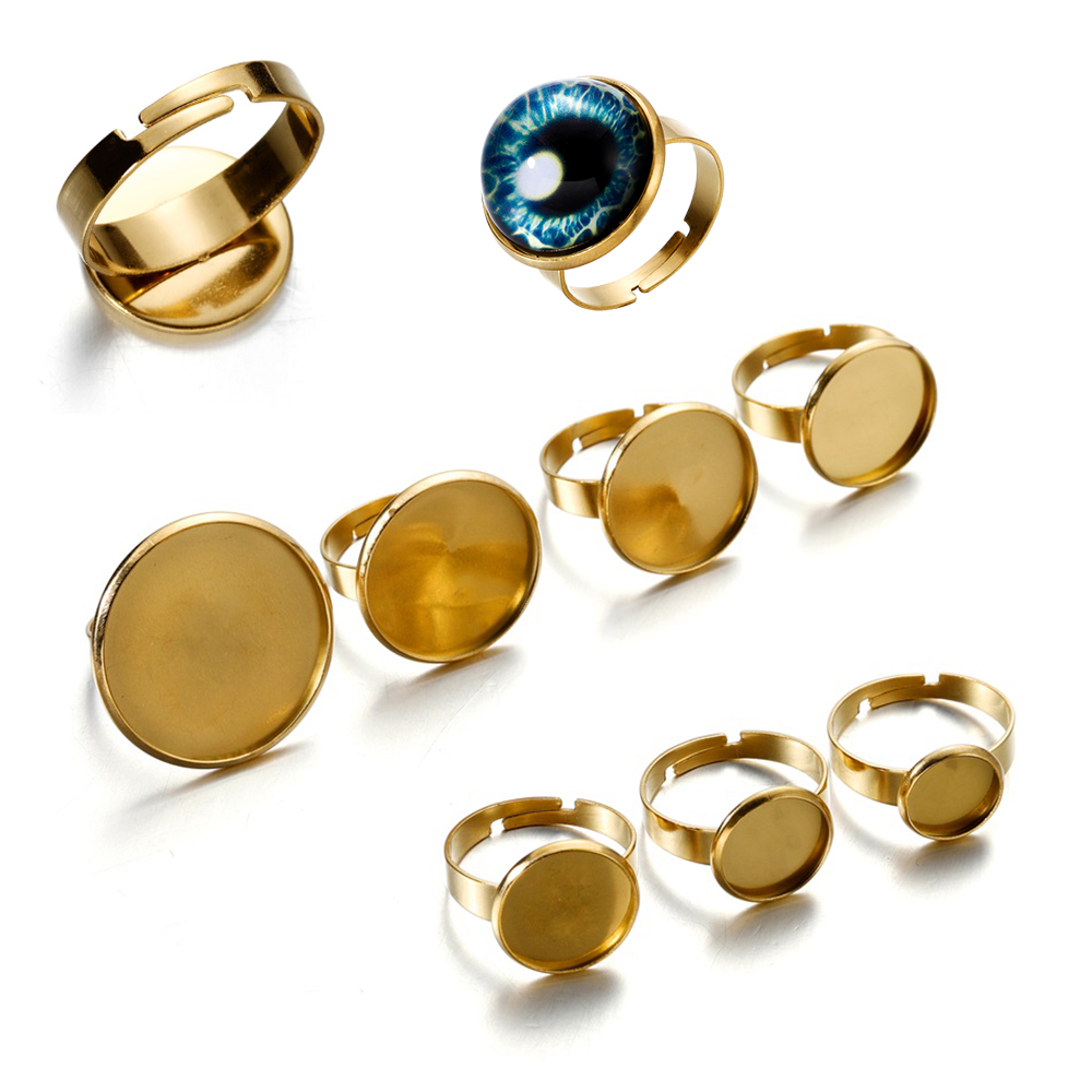 10 Stück Edelstahl Verstellbar – Ring Set Adjustable Bewertung und Preis