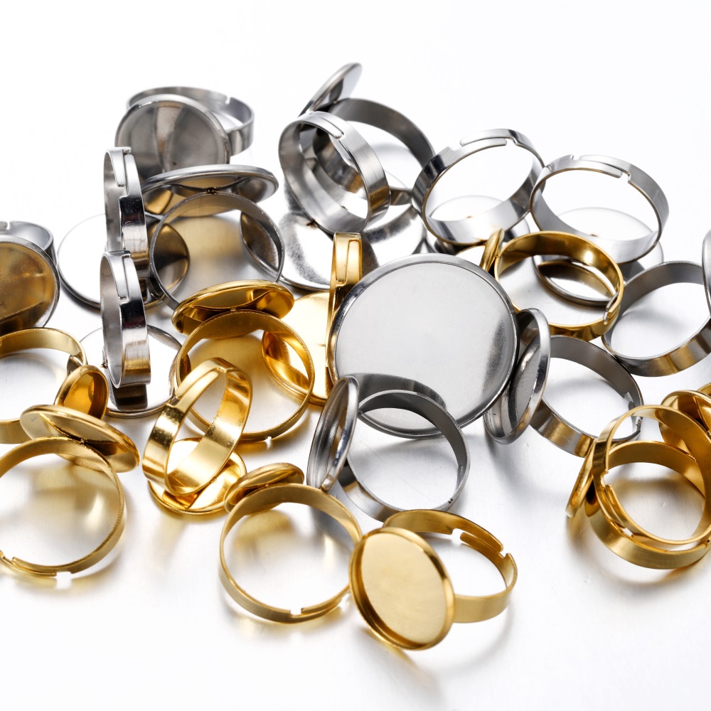 10 Stück Edelstahl Verstellbar – Ring Set Adjustable Bewertung und Preis