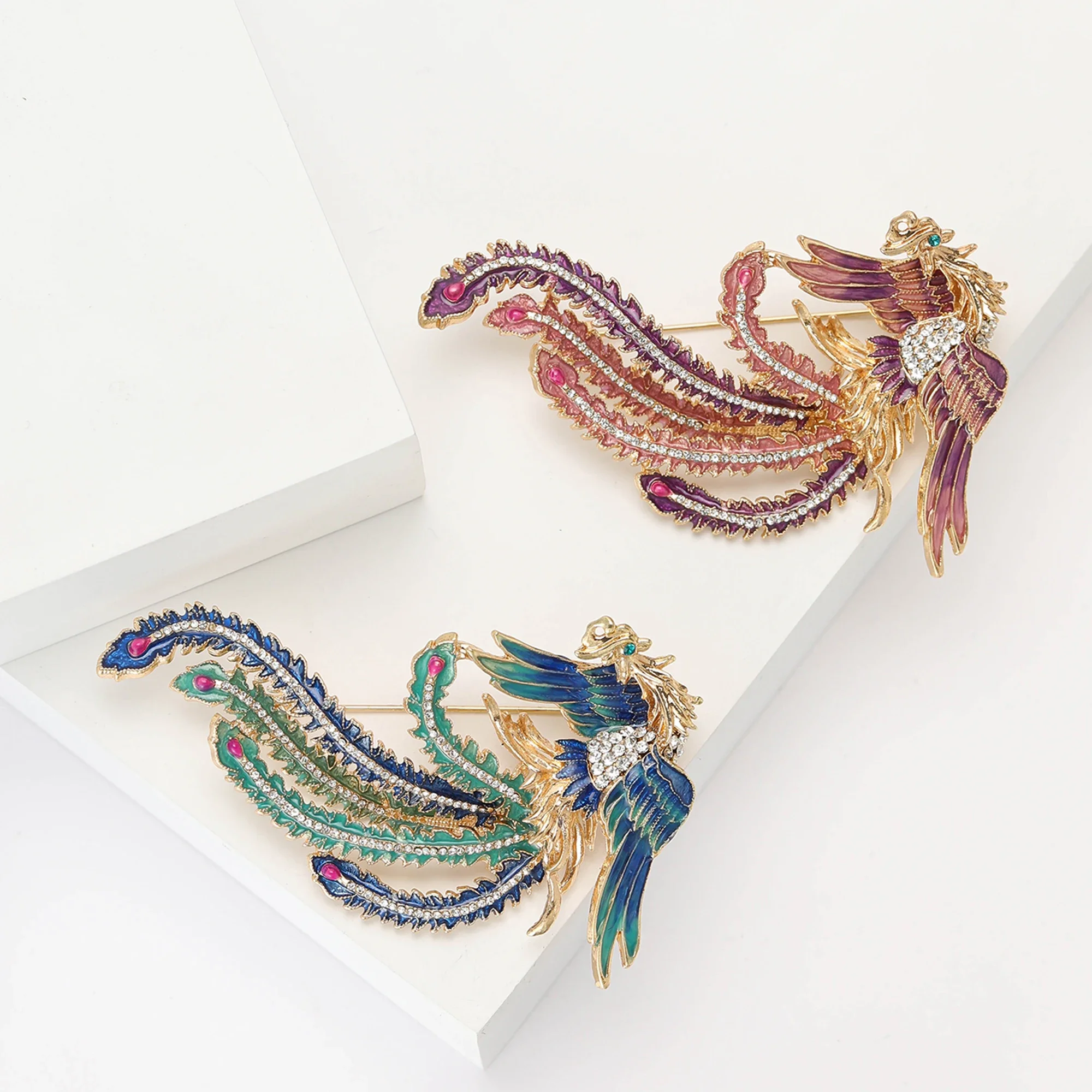 Strass Phoenix Broschen für Fr – Women'S Accessories Categories Bewertung und Preis